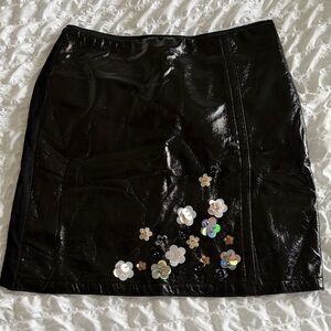 MARC CAIN Floral Embellished Skirt